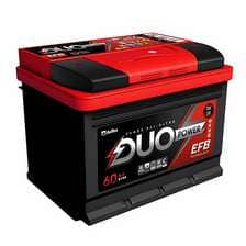 АКБ-6СТ-60 (610А) о/п АКТЕХ DUO POWER EFB г. Свирск 242х175х190